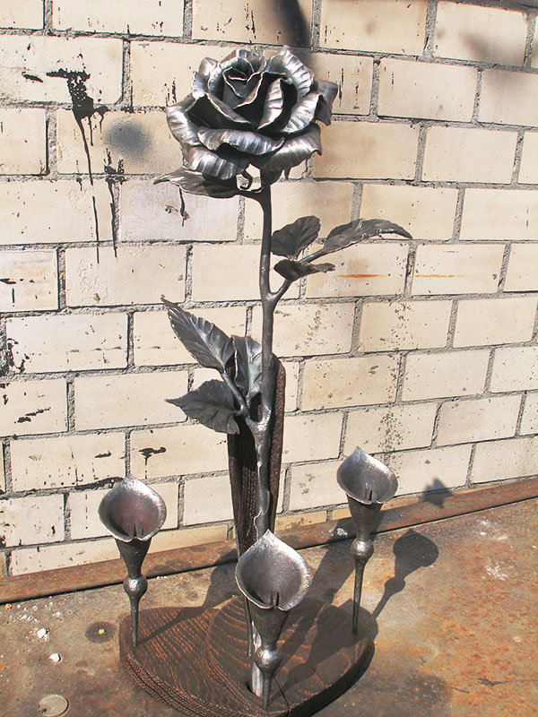 «Троянда». 2003. Метал, кування